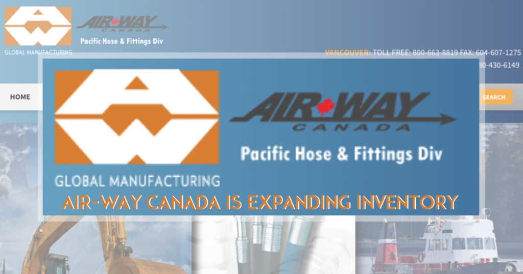 Air-Way Canada is Expanding its Inventory