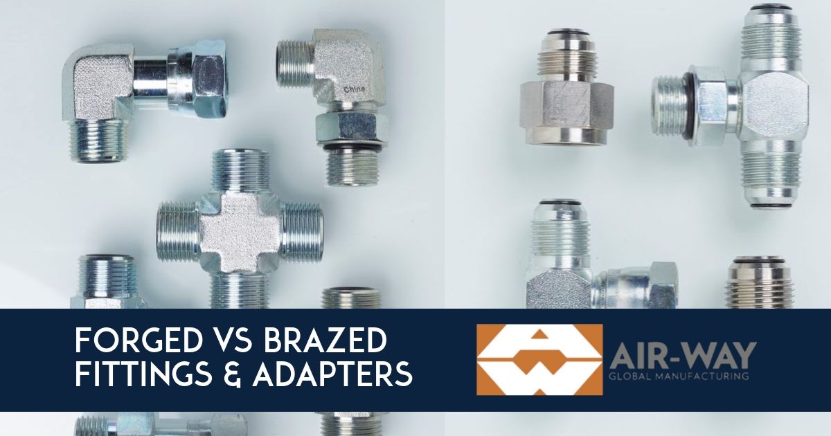 The Difference between Forged and Brazed Hydraulic Fittings